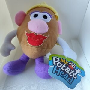 4/$50⭐️Mrs. Potato Head Plush Toy Factory Stuffed Animal 8"  with tag